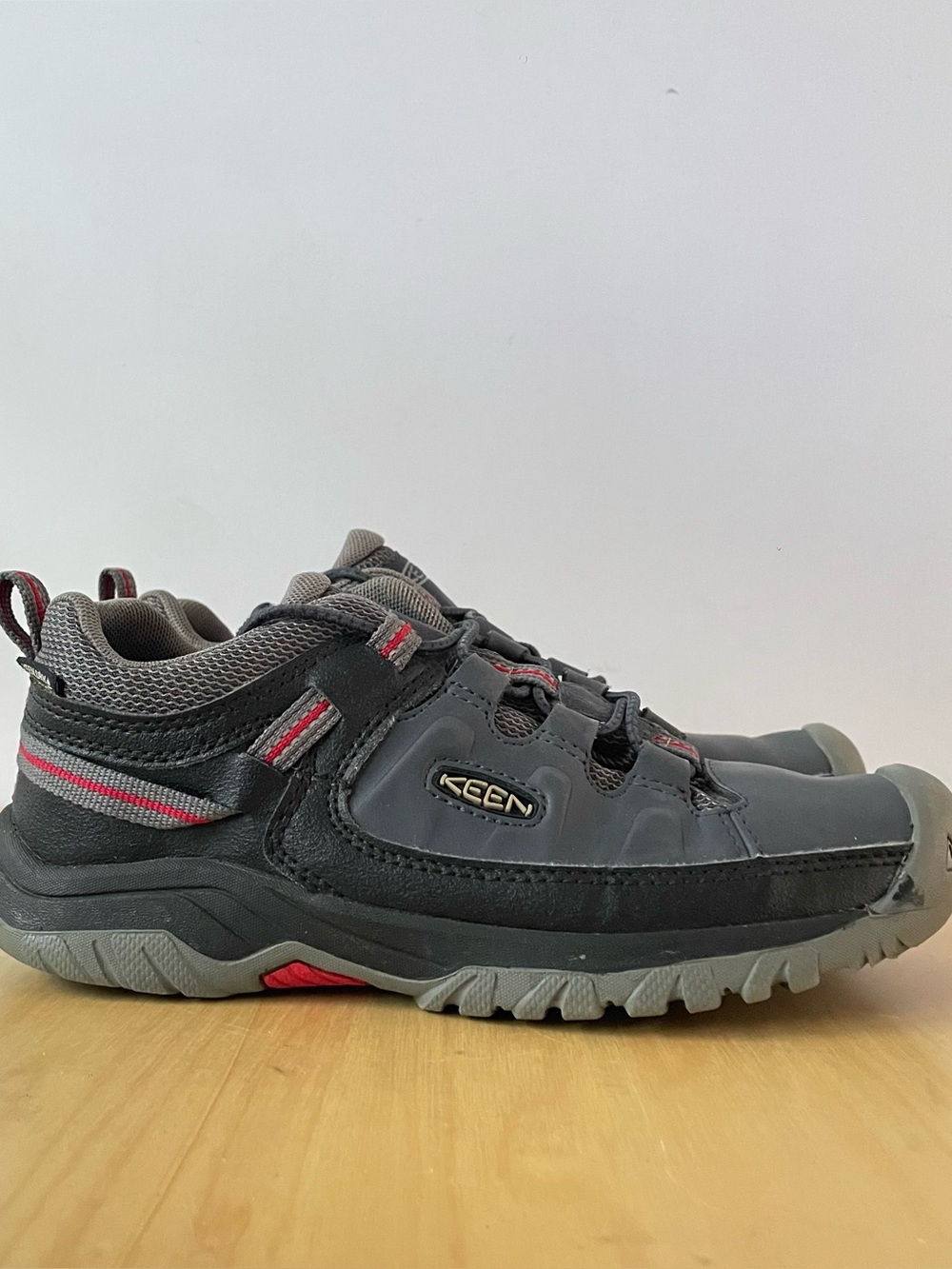 KEEN Kids' Targhee Low Waterproof Hiking Shoe | US youth 3